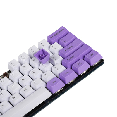 Keycaps White and Purple