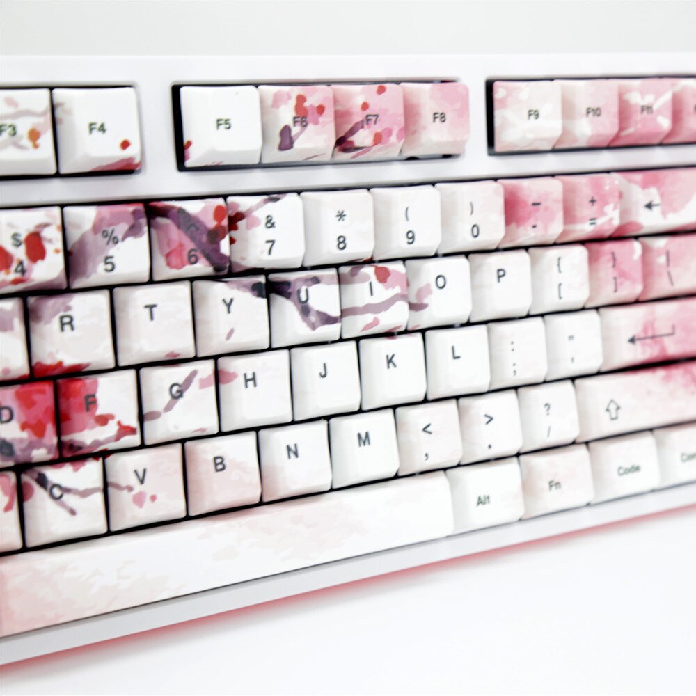 Cherry Blossom Keycaps