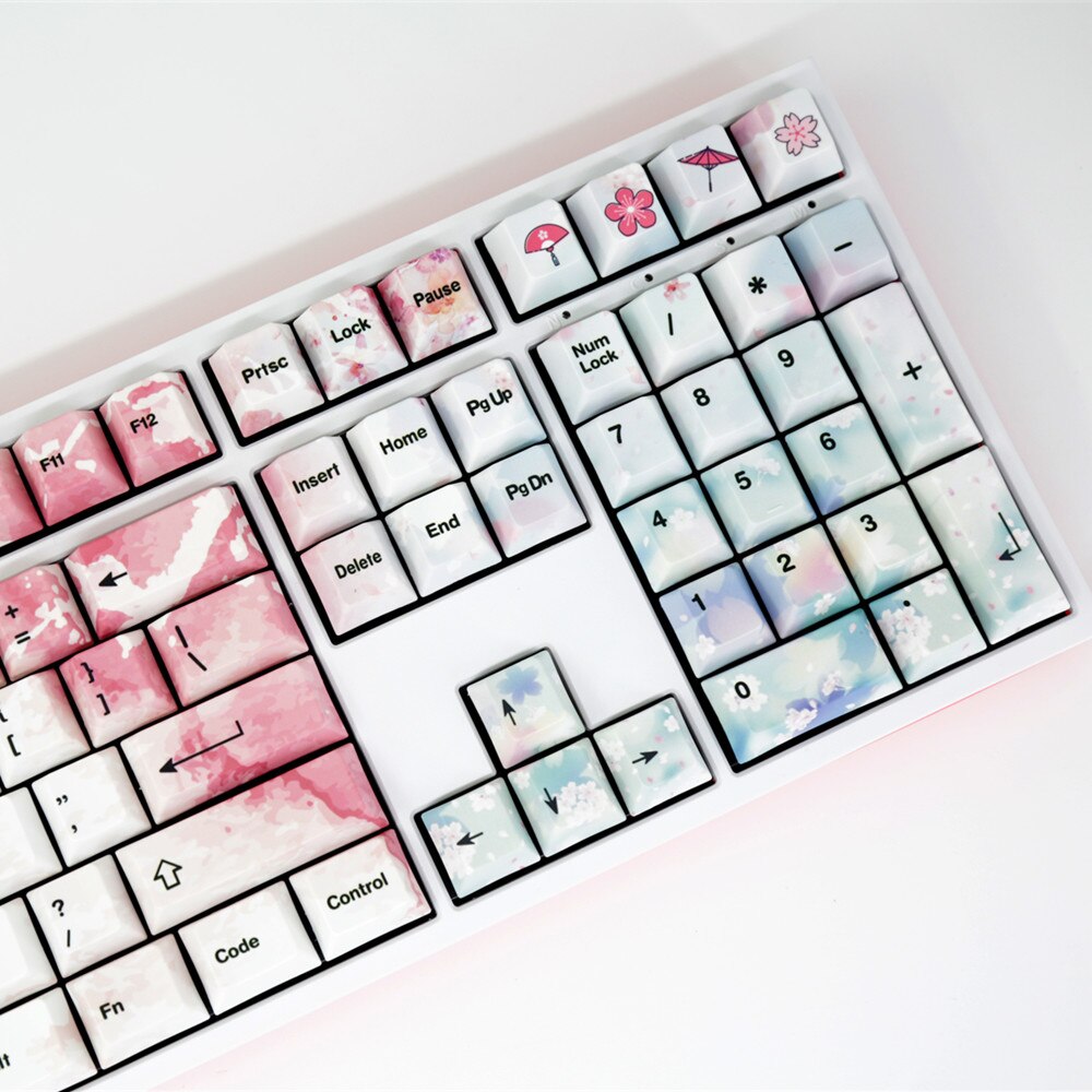Cherry Blossom Keycaps