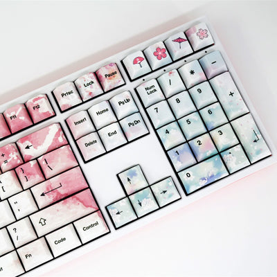Cherry Blossom Keycaps