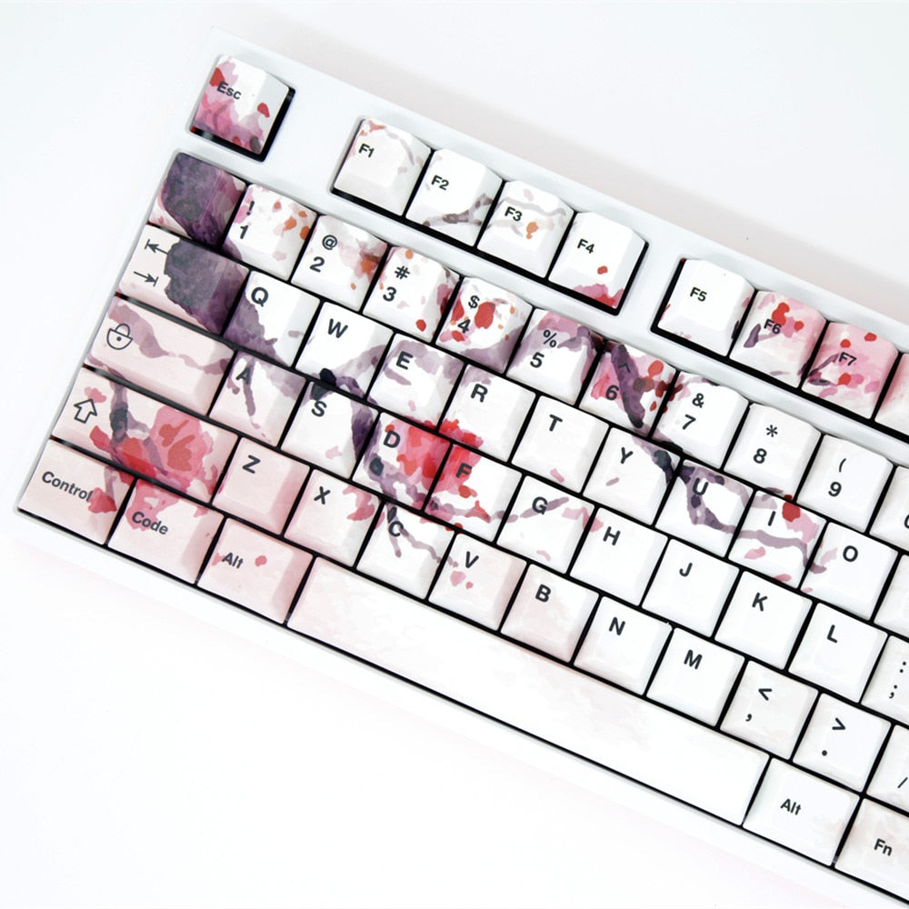Cherry Blossom Keycaps