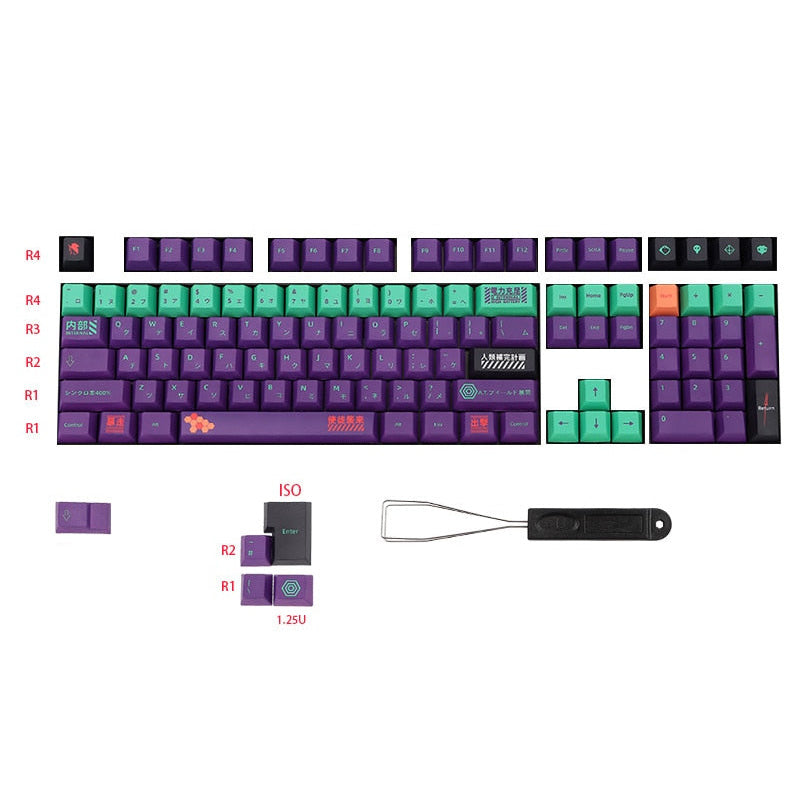 Keycaps EVA 01