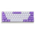 Keycaps White and Purple