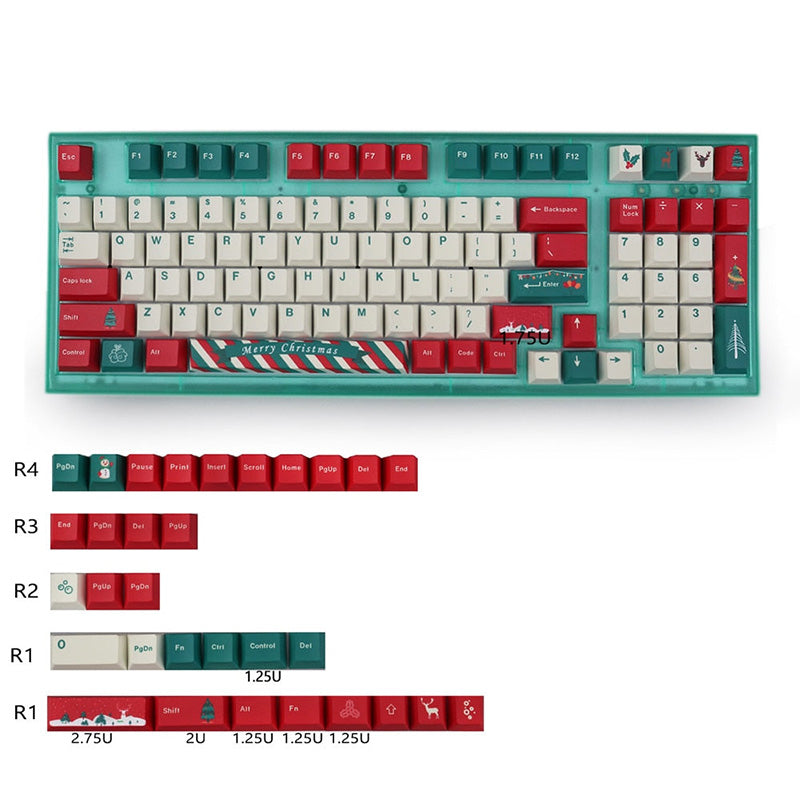 Keycaps Noël
